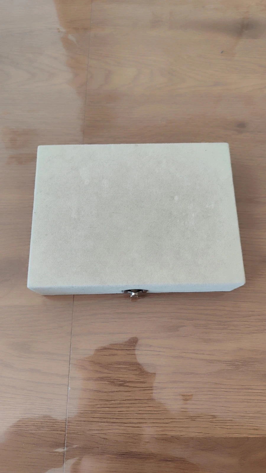 light cream soft transparent jewelry box – photo 5
